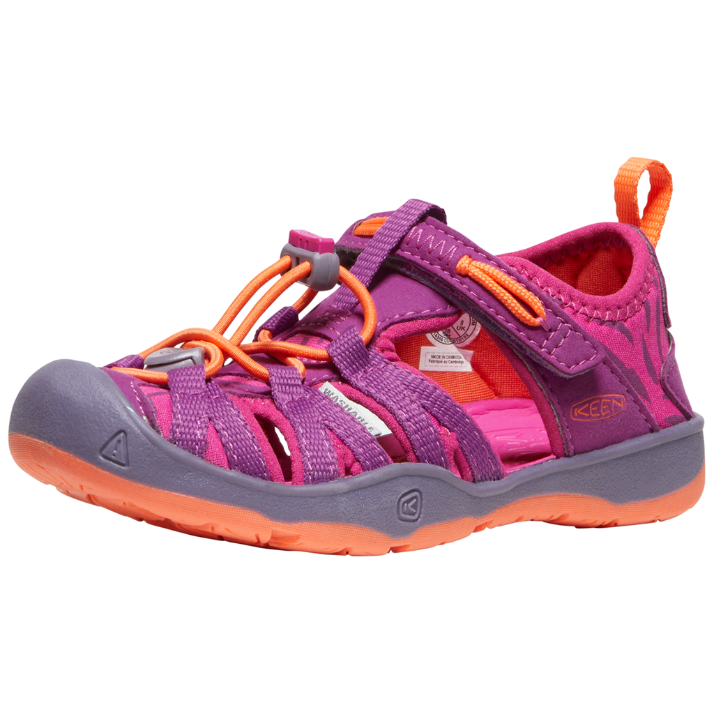 KEEN Mädchen Trekkingsandalen C Moxie Sandal, Violett, aus Polyester von KEEN