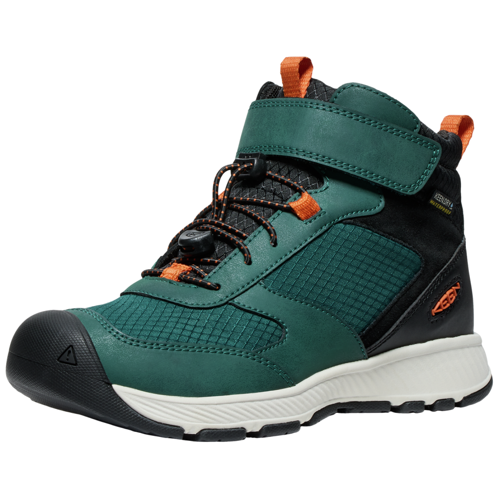 KEEN Unisex Multifunktionsschuhe Y Skua Mid WP, Grün, aus wasserdichtem Leder KEEN Unisex Multifunktionsschuhe Y Skua Mid WP, Grün, aus wasserdichtem Leder von KEEN