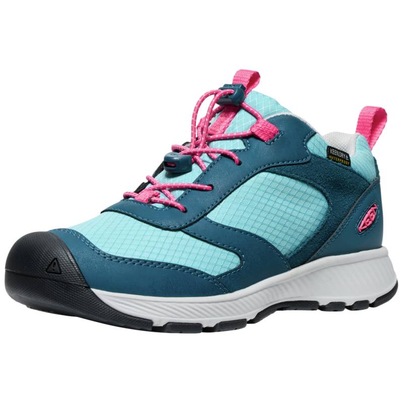 KEEN Unisex Multifunktionsschuhe Y Skua WP, Blau, aus wasserdichtem Leder von KEEN