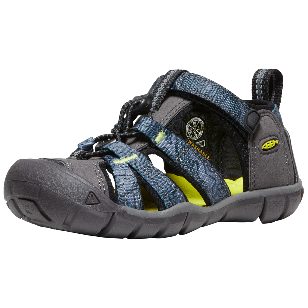 KEEN Unisex Trekkingsandalen C Seacamp II CNX, Grau, aus Polyester KEEN Unisex Trekkingsandalen C Seacamp II CNX, Grau, aus Polyester von KEEN