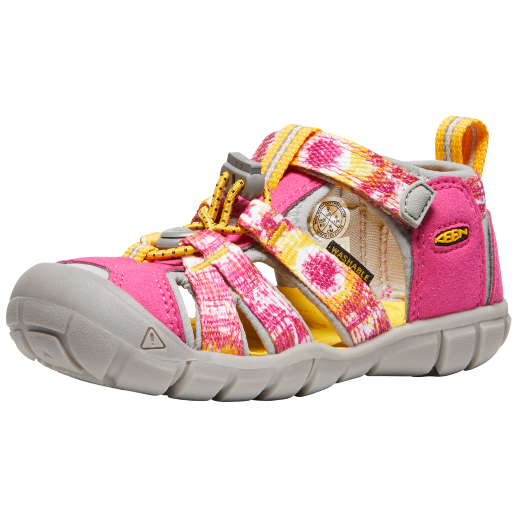 KEEN Unisex Trekkingsandalen C Seacamp II CNX, Pink, aus Polyester von KEEN