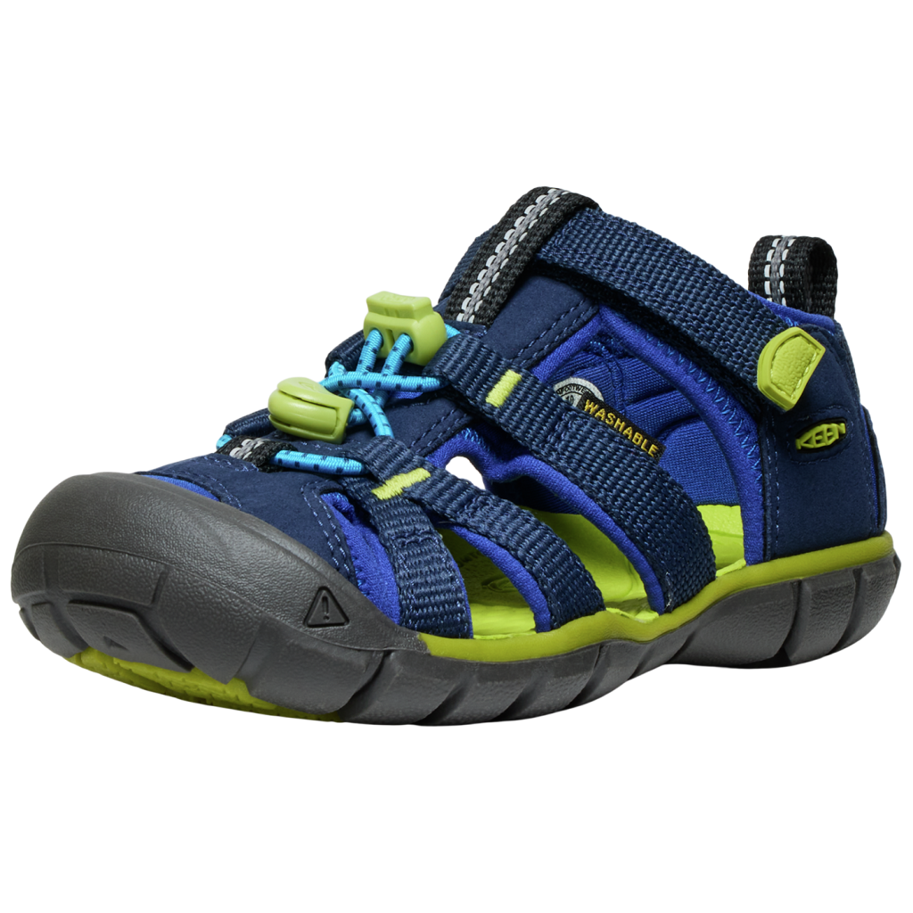 KEEN Unisex Trekkingsandalen C Seacamp Ii Cnx, Blau, aus Polyester von KEEN