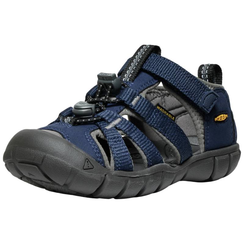 KEEN Unisex Trekkingsandalen C Seacamp Ii Cnx, Blau, aus Polyester von KEEN