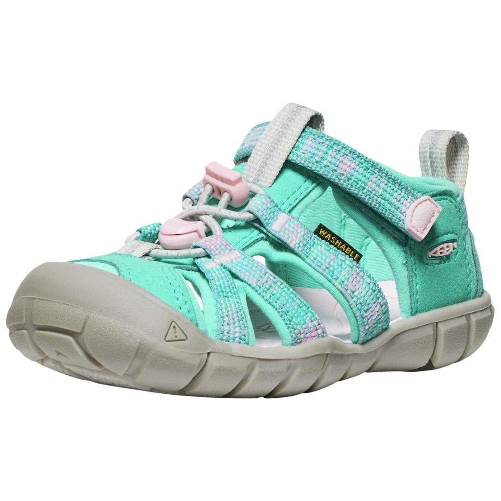 KEEN Unisex Trekkingsandalen C Seacamp Ii Cnx, Grün, aus Polyester KEEN Unisex Trekkingsandalen C Seacamp Ii Cnx, Grün, aus Polyester von KEEN