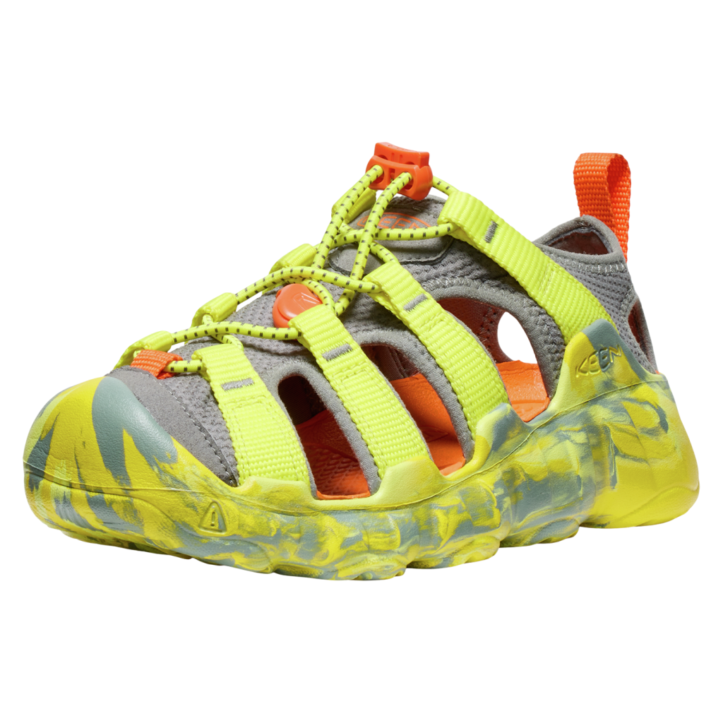 KEEN Unisex Trekkingsandalen Y Hyperport H2, Grün, aus Polyester von KEEN