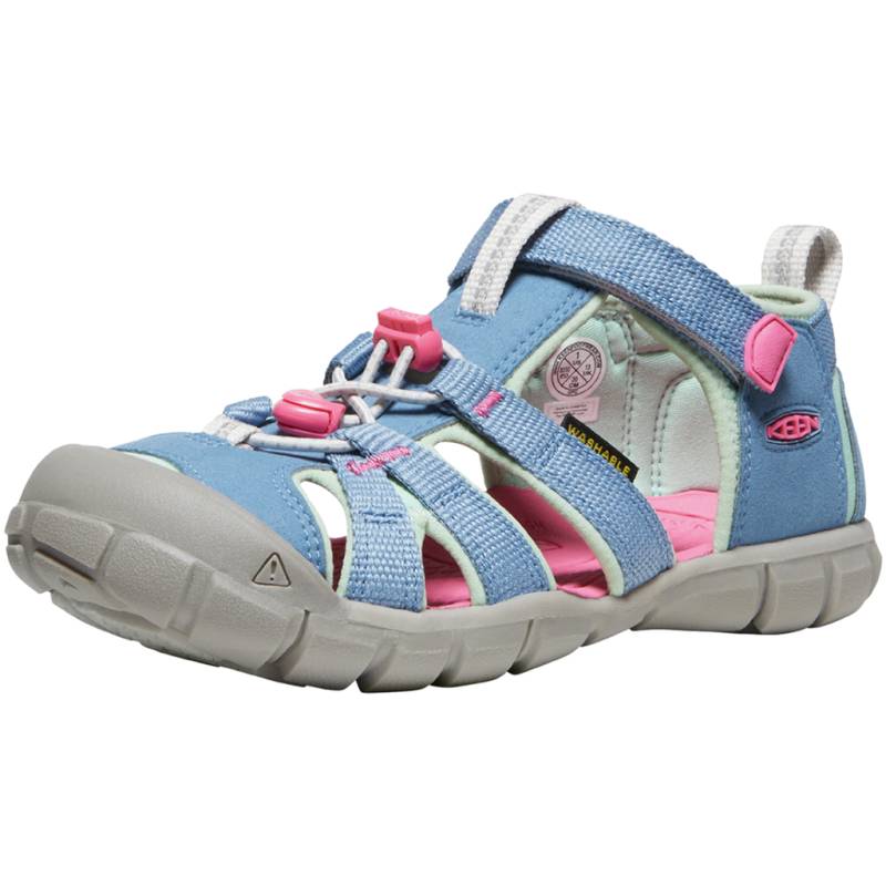 KEEN Unisex Trekkingsandalen Y Seacamp II CNX, Blau, aus Polyester von KEEN