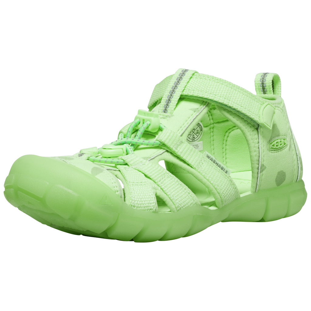 KEEN Unisex Trekkingsandalen Y Seacamp II CNX namuk, Grün, aus Polyester KEEN Unisex Trekkingsandalen Y Seacamp II CNX namuk, Grün, aus Polyester von KEEN