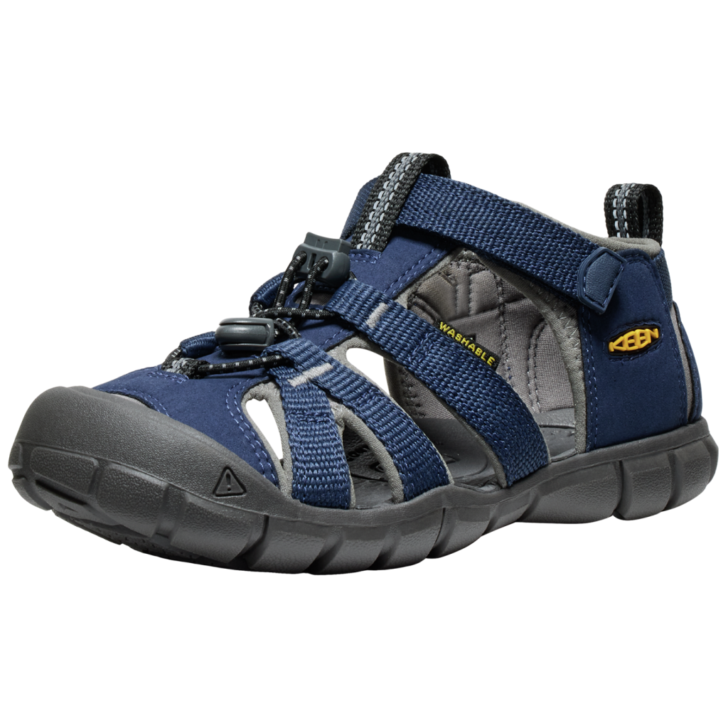 KEEN Unisex Trekkingsandalen Y Seacamp Ii Cnx, Blau, aus Polyester KEEN Unisex Trekkingsandalen Y Seacamp Ii Cnx, Blau, aus Polyester von KEEN