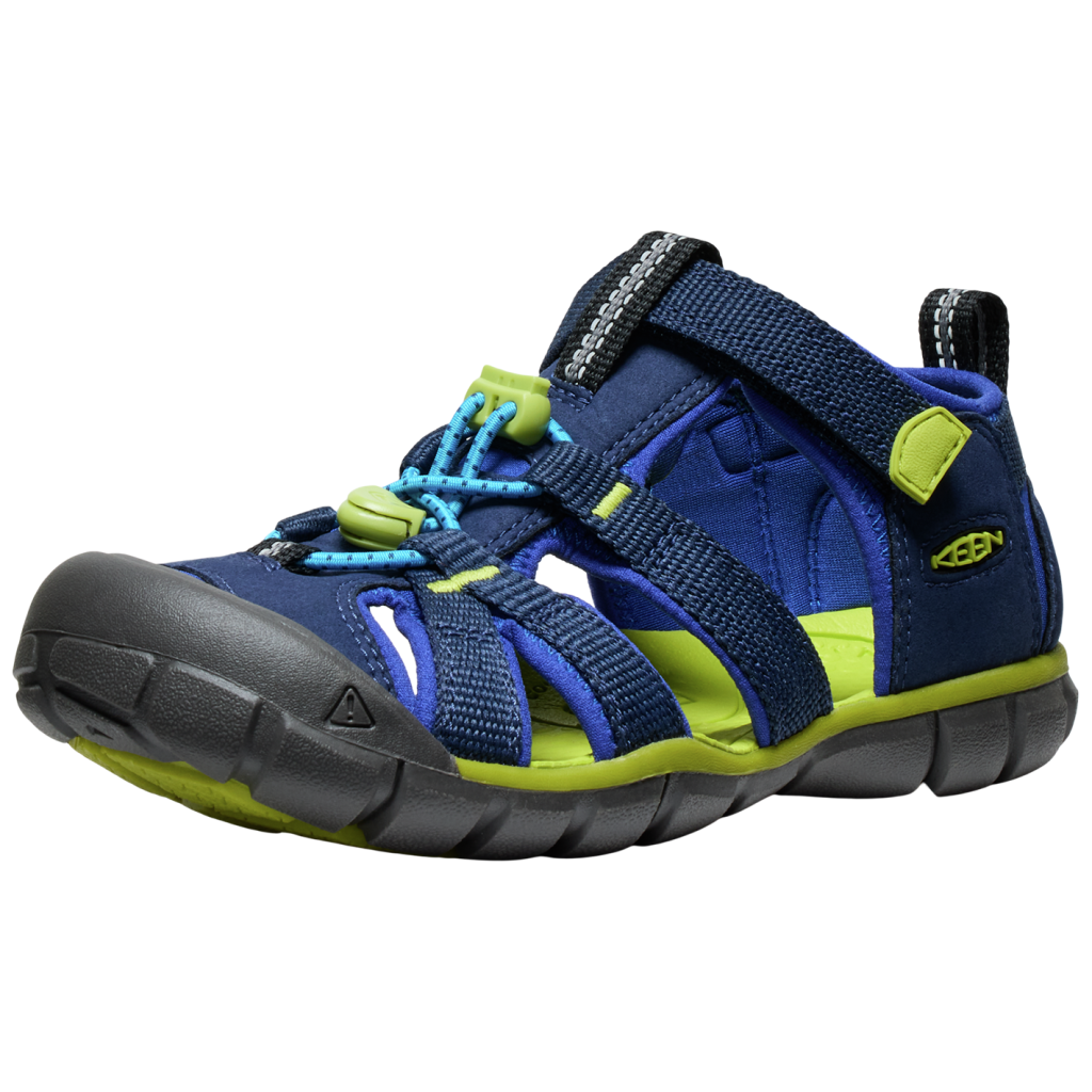 KEEN Unisex Trekkingsandalen Y Seacamp Ii Cnx, Blau, aus Polyester KEEN Unisex Trekkingsandalen Y Seacamp Ii Cnx, Blau, aus Polyester von KEEN