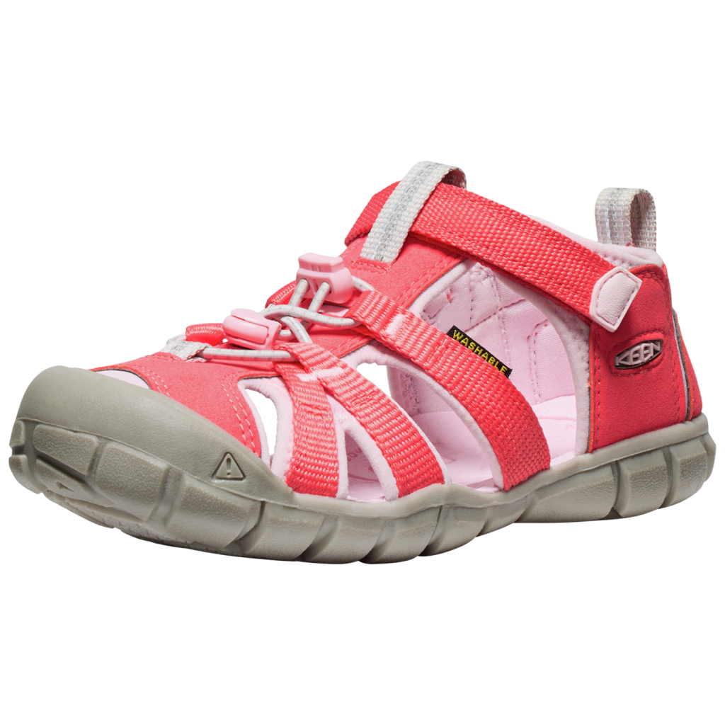 KEEN Unisex Trekkingsandalen Y Seacamp Ii Cnx, Orange, aus Polyester KEEN Unisex Trekkingsandalen Y Seacamp Ii Cnx, Orange, aus Polyester von KEEN