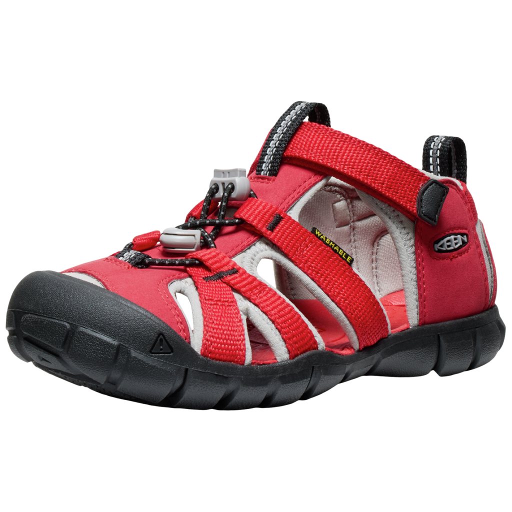 KEEN Unisex Trekkingsandalen Y Seacamp Ii Cnx, Rot, aus Polyester KEEN Unisex Trekkingsandalen Y Seacamp Ii Cnx, Rot, aus Polyester von KEEN
