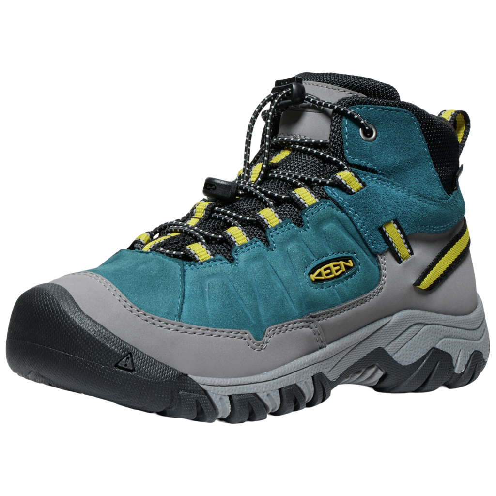 KEEN Unisex Wander-/Trekkingschuhe halbhoch Y Targhee IV Mid WP, Blau, aus wasserdichtem Leder KEEN Unisex Wander-/Trekkingschuhe halbhoch Y Targhee IV Mid WP, Blau, aus wasserdichtem Leder von KEEN