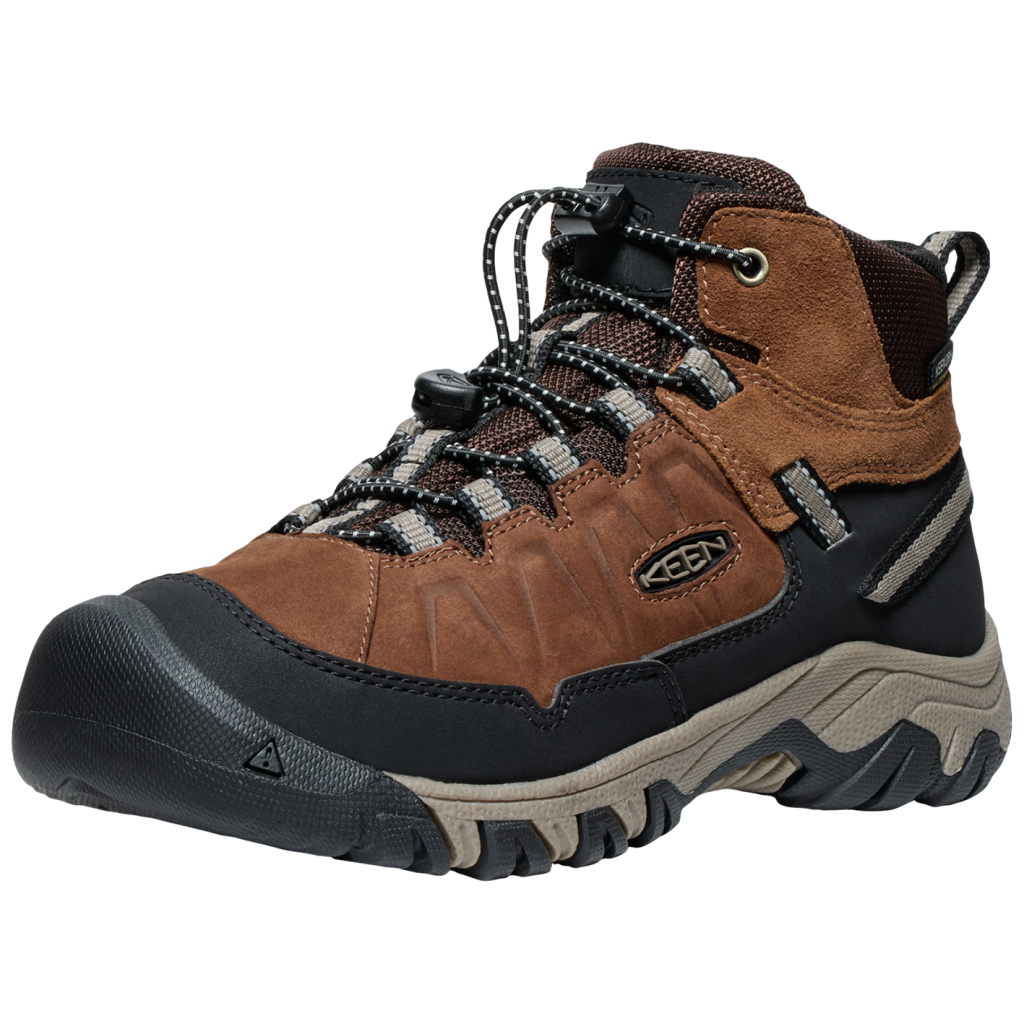 KEEN Unisex Wander-/Trekkingschuhe halbhoch Y Targhee IV Mid WP, Braun, aus wasserdichtem Leder KEEN Unisex Wander-/Trekkingschuhe halbhoch Y Targhee IV Mid WP, Braun, aus wasserdichtem Leder von KEEN