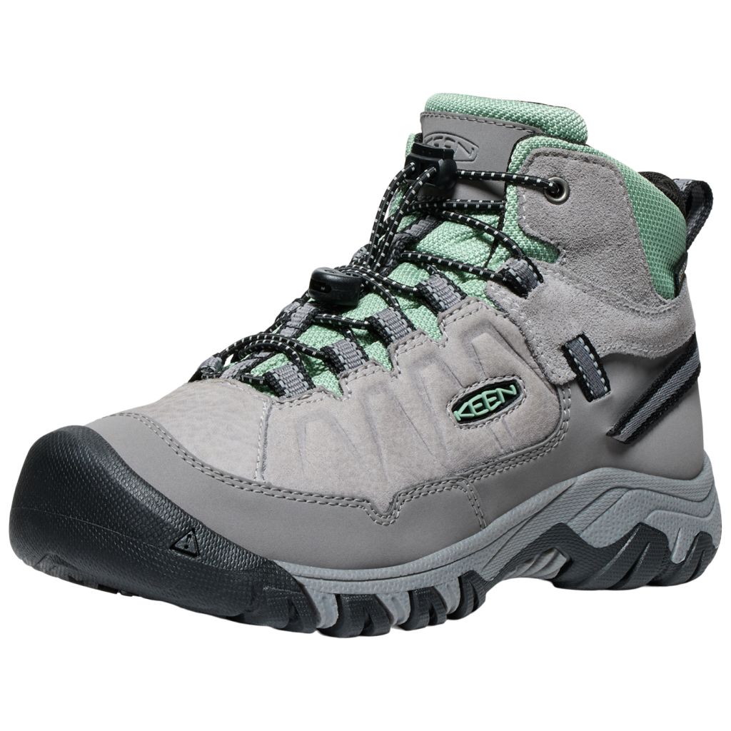 KEEN Unisex Wander-/Trekkingschuhe halbhoch Y Targhee IV Mid WP, Grau, aus wasserdichtem Leder KEEN Unisex Wander-/Trekkingschuhe halbhoch Y Targhee IV Mid WP, Grau, aus wasserdichtem Leder von KEEN