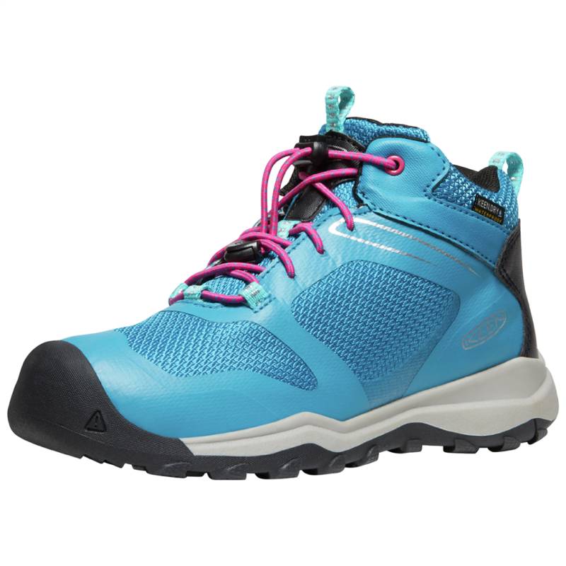 KEEN Unisex Wander-/Trekkingschuhe halbhoch Y Wanduro Mid WP, Blau, aus von KEEN