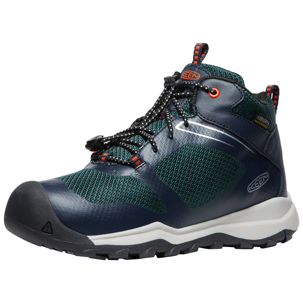 KEEN Unisex Wander-/Trekkingschuhe halbhoch Y Wanduro Mid WP, Grau, aus KEEN Unisex Wander-/Trekkingschuhe halbhoch Y Wanduro Mid WP, Grau, aus von KEEN