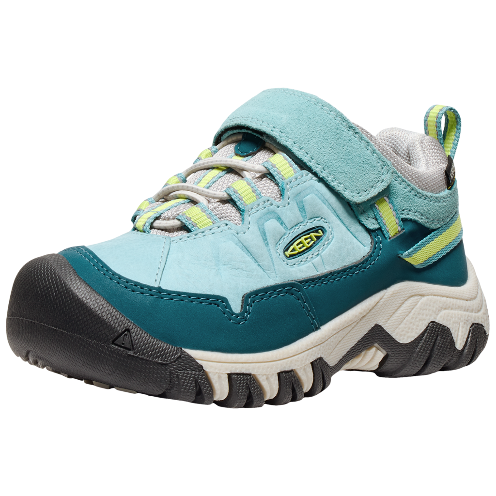 KEEN Unisex Wander-/Trekkingschuhe tief C Targhee IV Low WP, Blau, aus wasserdichtem Leder von KEEN