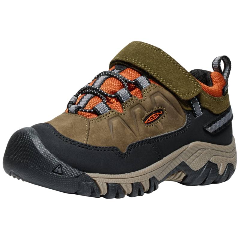 KEEN Unisex Wander-/Trekkingschuhe tief C Targhee IV Low WP, Grün, aus wasserdichtem Leder von KEEN