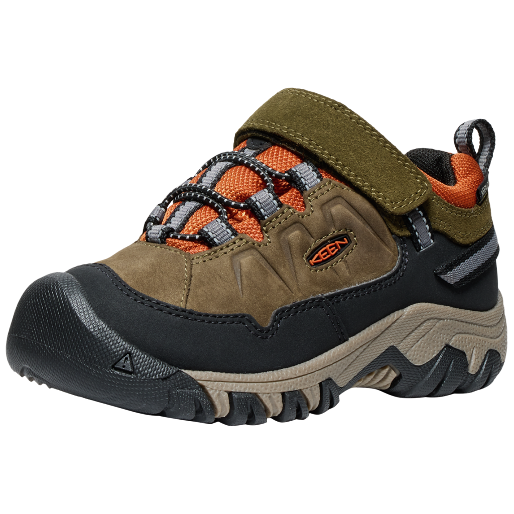 KEEN Unisex Wander-/Trekkingschuhe tief C Targhee IV Low WP, Grün, aus wasserdichtem Leder von KEEN
