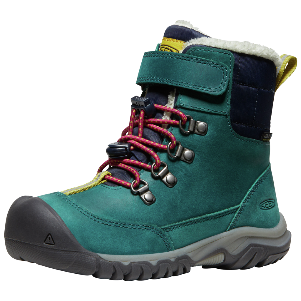 KEEN Unisex Winterschuhe C Kanibou WP, Blau, aus wasserdichtem Leder KEEN Unisex Winterschuhe C Kanibou WP, Blau, aus wasserdichtem Leder von KEEN