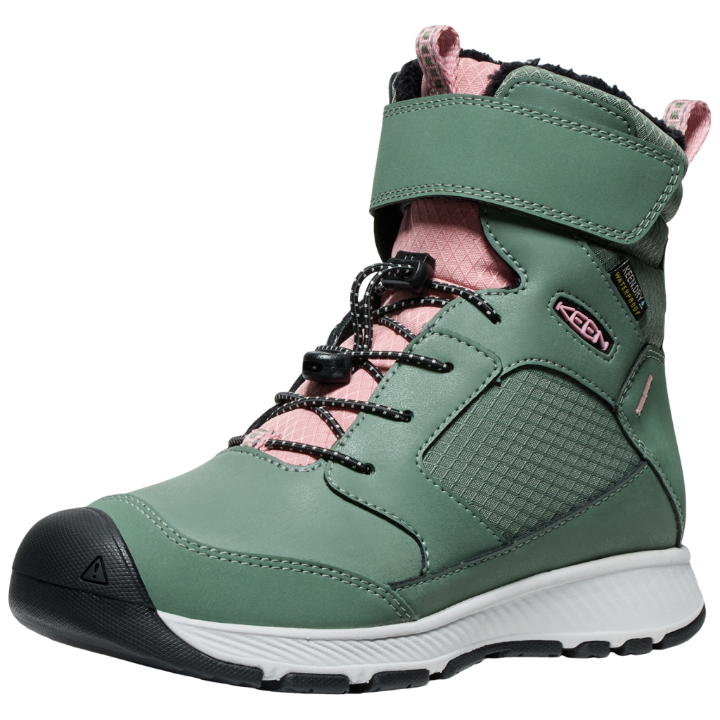 KEEN Unisex Winterschuhe Y Skua Winter WP, Grün, aus wasserdichtem Leder KEEN Unisex Winterschuhe Y Skua Winter WP, Grün, aus wasserdichtem Leder von KEEN