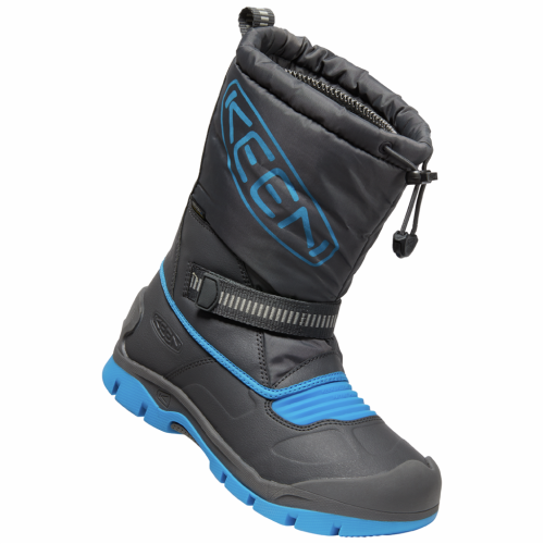 KEEN Y Snow Troll WP Winterschuh - grau (Grösse: US-Y 4) von KEEN