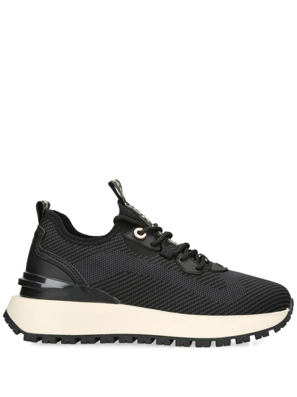 KG Kurt Geiger Louisa knit-panel sneakers - Black von KG Kurt Geiger