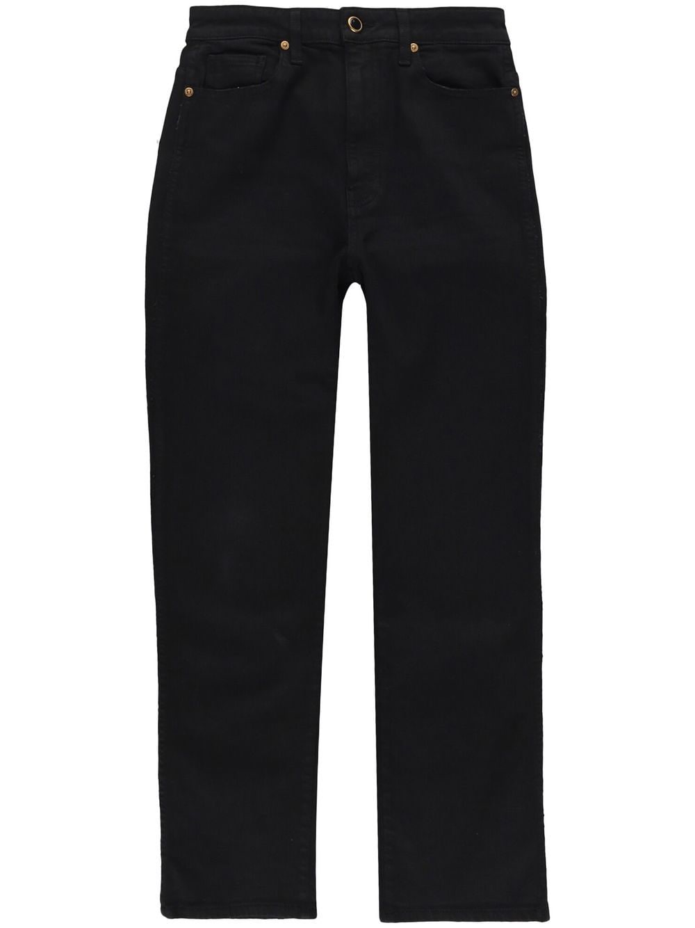 KHAITE Abigail straight-leg jeans - Black von KHAITE