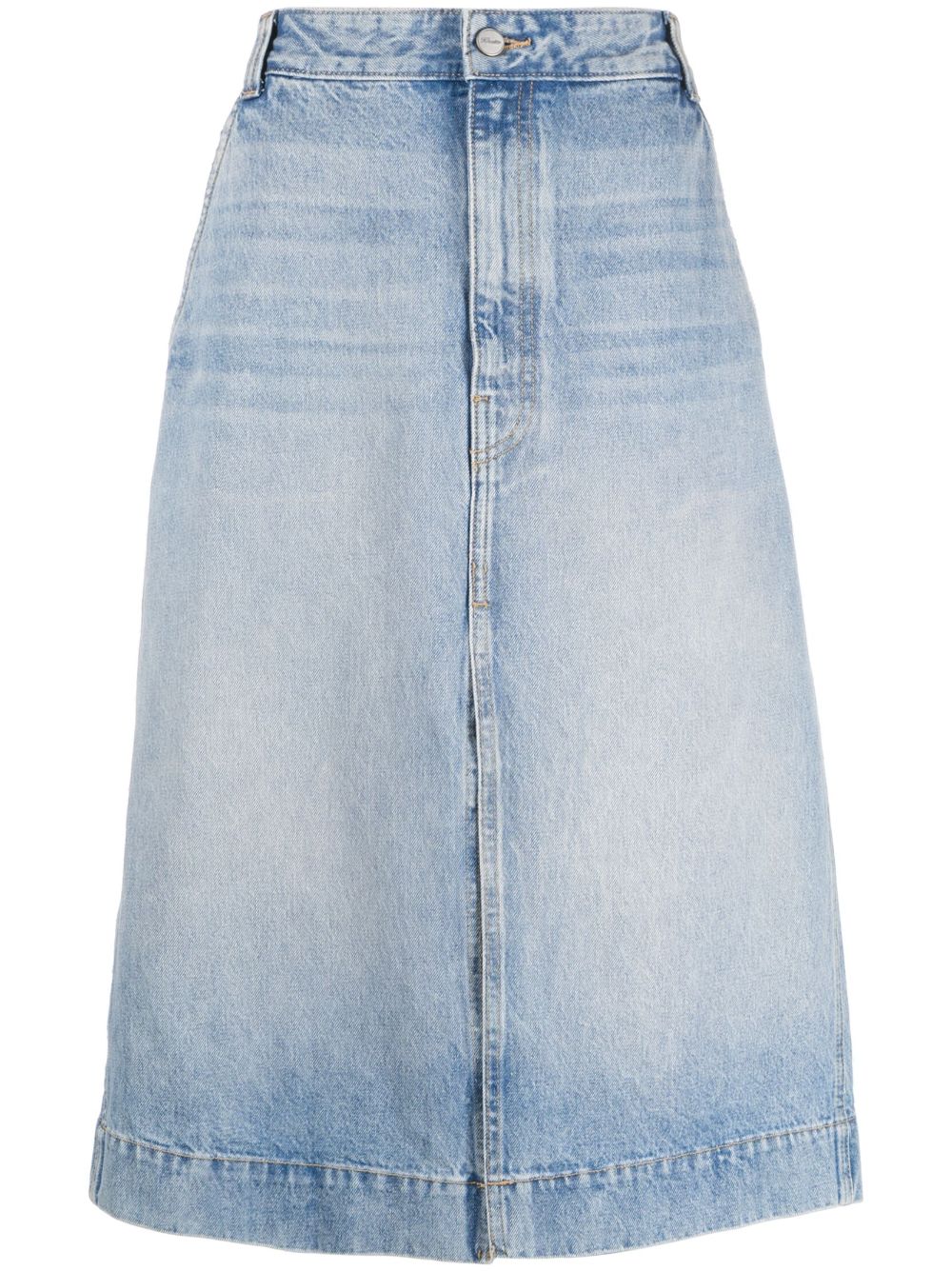 KHAITE The Charlene denim skirt - Blue von KHAITE