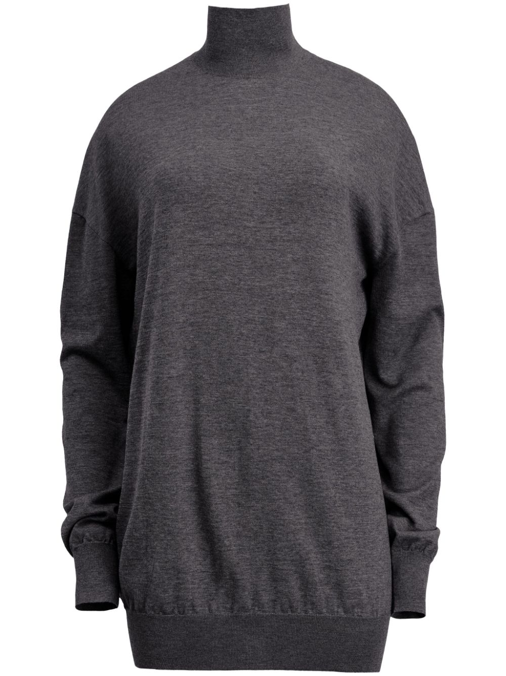 KHAITE Delilah high-neck merino jumper - Grey von KHAITE