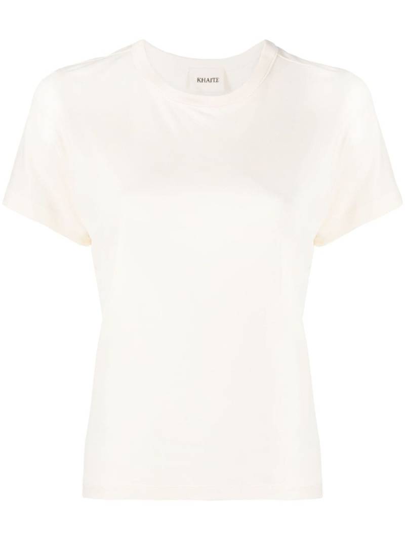 KHAITE The Emmylou T-shirt - Neutrals von KHAITE