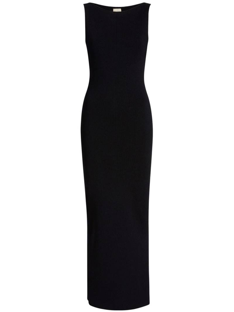 KHAITE The Evelyn maxi dress - Black von KHAITE