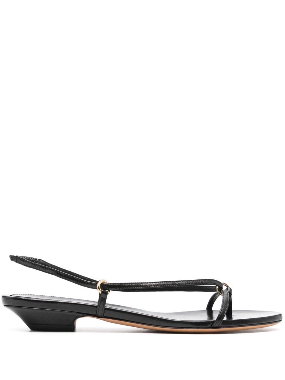 KHAITE The Marion 25mm sandals - Black von KHAITE