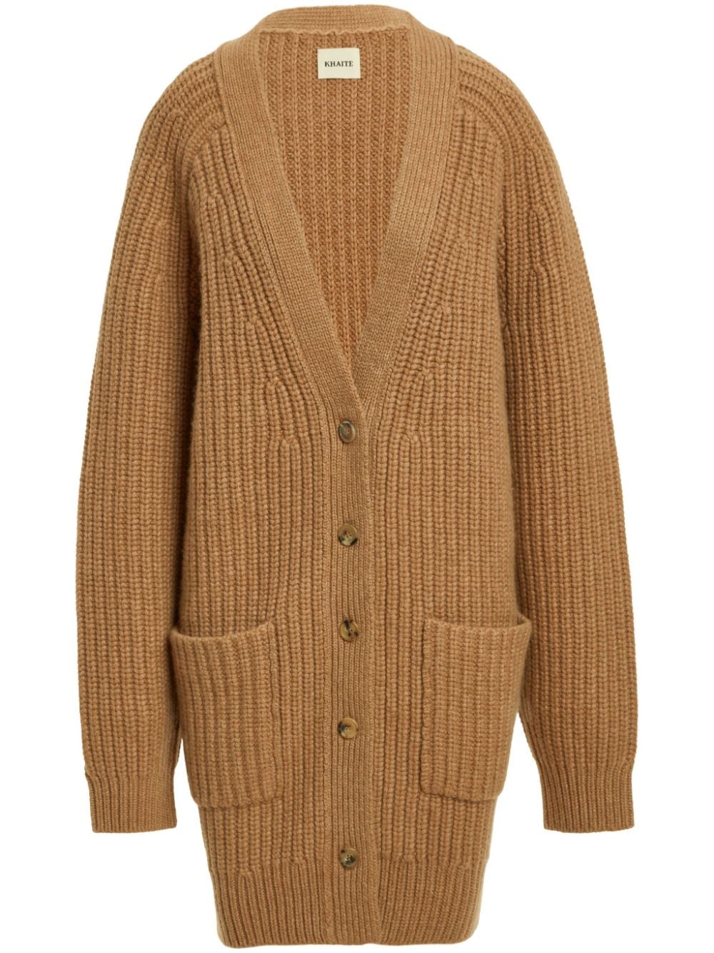 KHAITE The Miilli cashmere cardigan - Brown von KHAITE