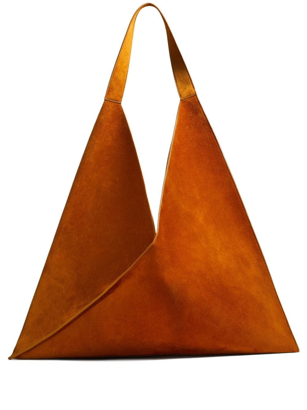 KHAITE The Sara suede leather tote bag - Orange von KHAITE