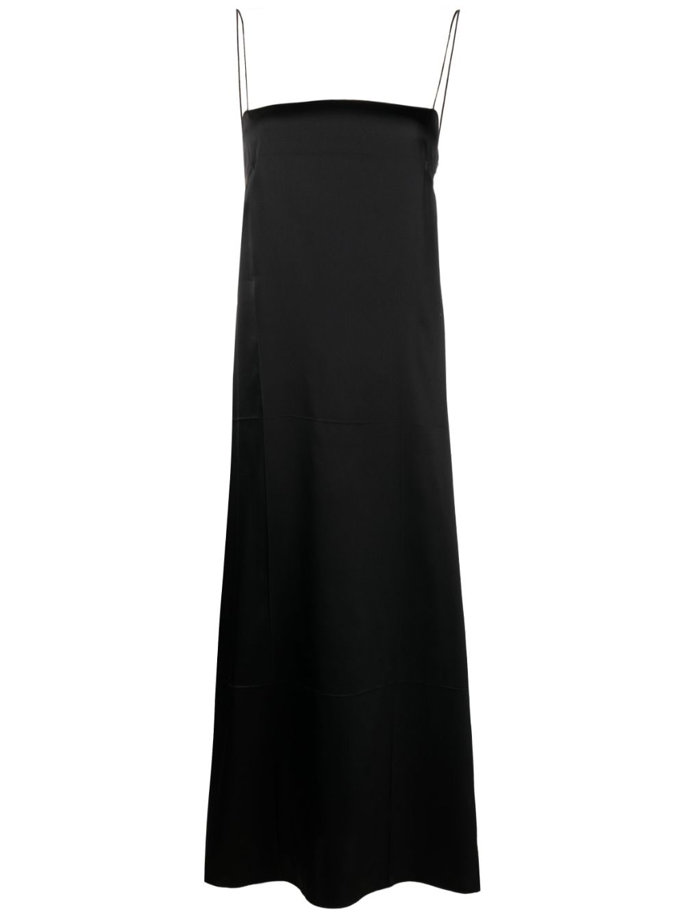 KHAITE The Sicily silk slip dress - Black von KHAITE