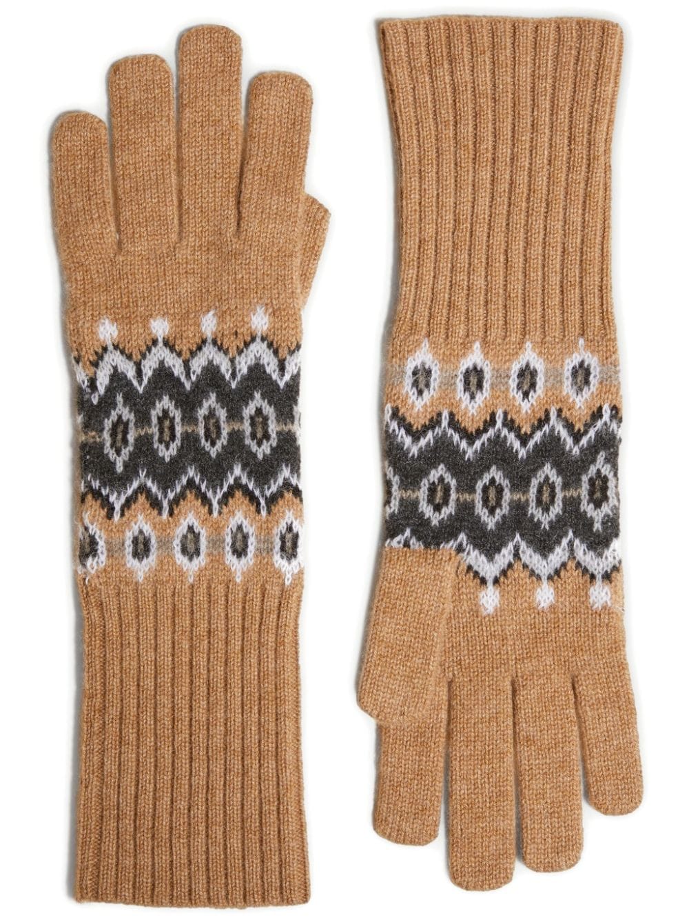 KHAITE The Vail cashmere gloves - Neutrals von KHAITE