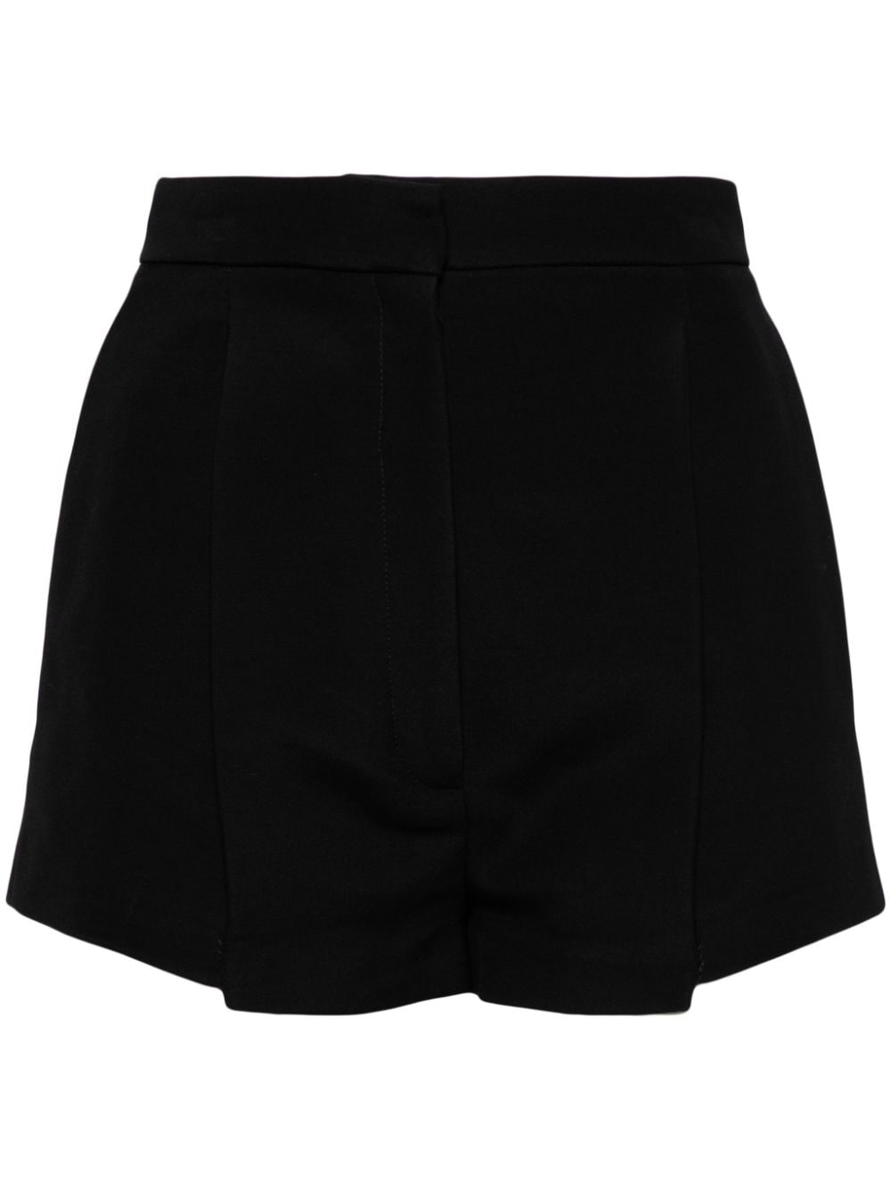 KHAITE pleat-detail tailored shorts - Black von KHAITE