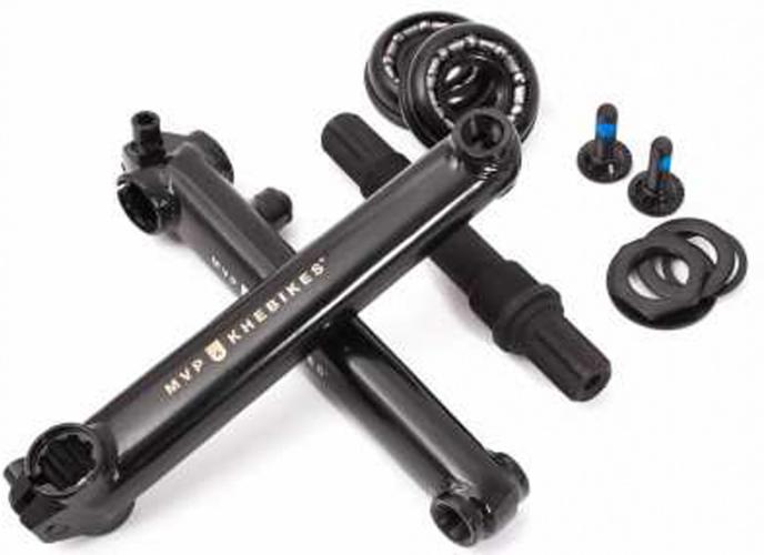 KHE BMX Kurbel 8T US BB 19mm - schwarz r2 von KHE