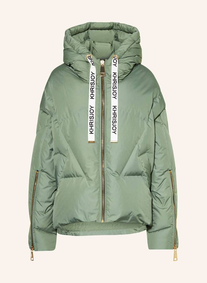 Khrisjoy Daunenjacke Iconic gruen von KHRISJOY