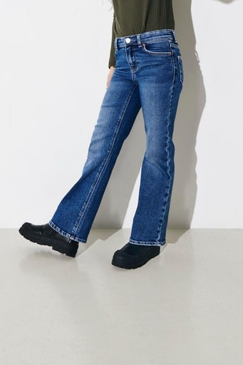 KIDS ONLY Bootcut-Jeans »KOGJUICY WIDE LEG DNM CRO557 NOOS« von KIDS ONLY