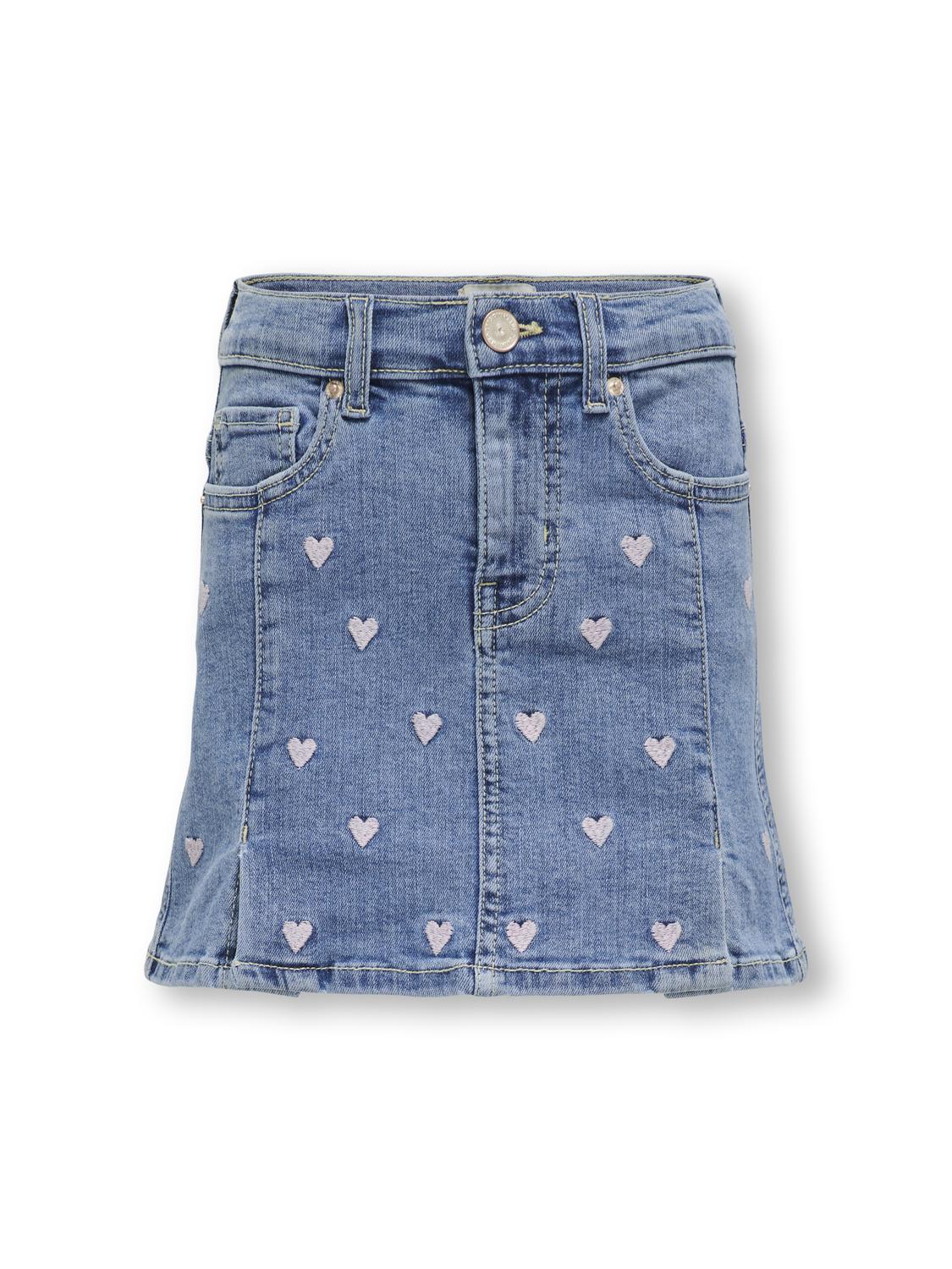 KIDS ONLY Jeansrock »KOGHOXTON HEART EMBROIDERY DNM SKIRT« KIDS ONLY Jeansrock »KOGHOXTON HEART EMBROIDERY DNM SKIRT« von KIDS ONLY