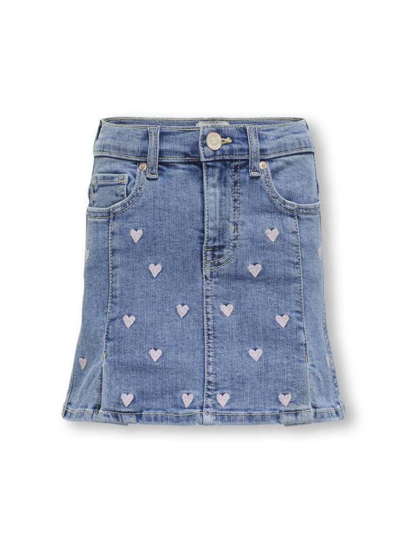 KIDS ONLY Jeansrock »KOGHOXTON HEART EMBROIDERY DNM SKIRT« von KIDS ONLY