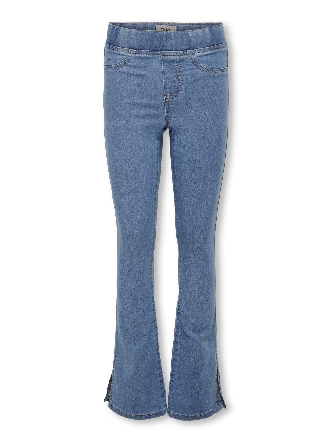 KIDS ONLY Skinny-fit-Jeans »KOGMIST SKINNY FLARED SLIT JEGGING DNM« von KIDS ONLY