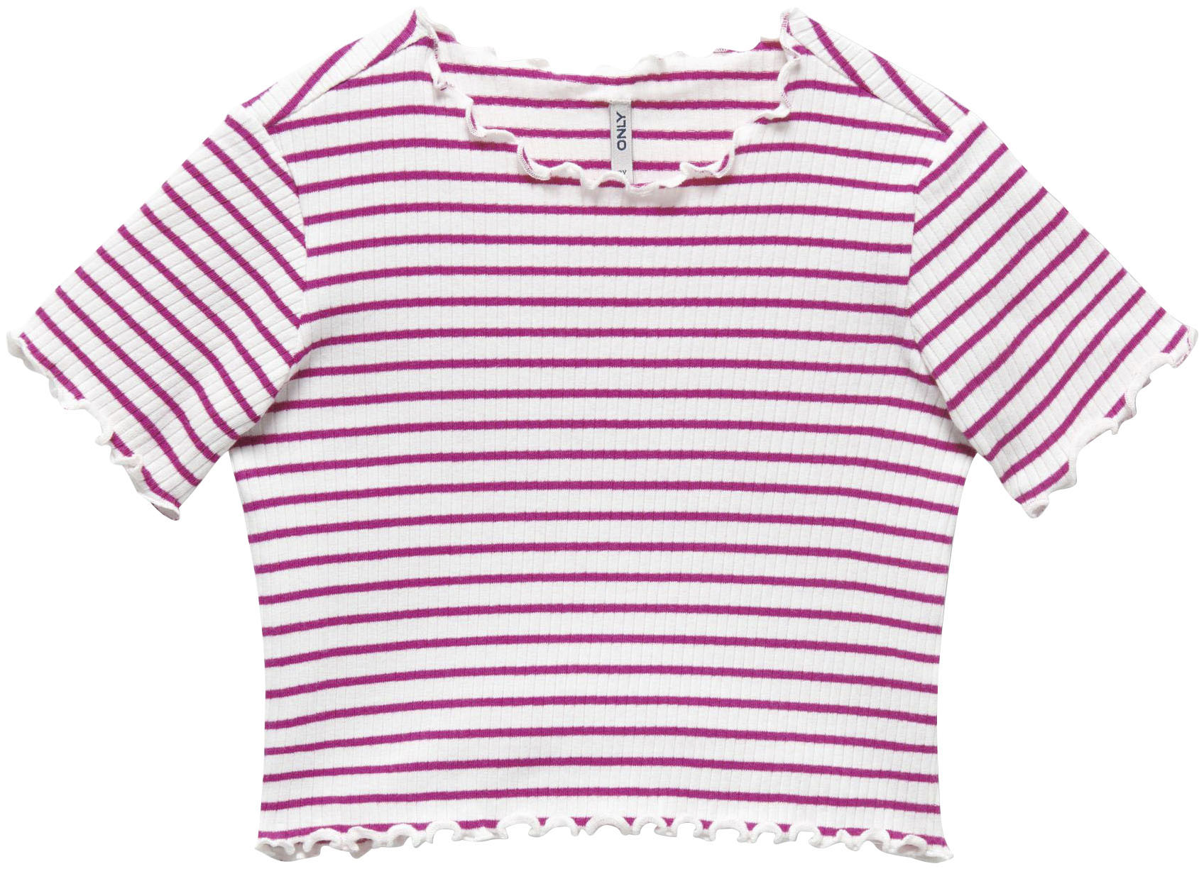 KIDS ONLY T-Shirt »KMGGILA S/S RIB TOP JRS« von KIDS ONLY