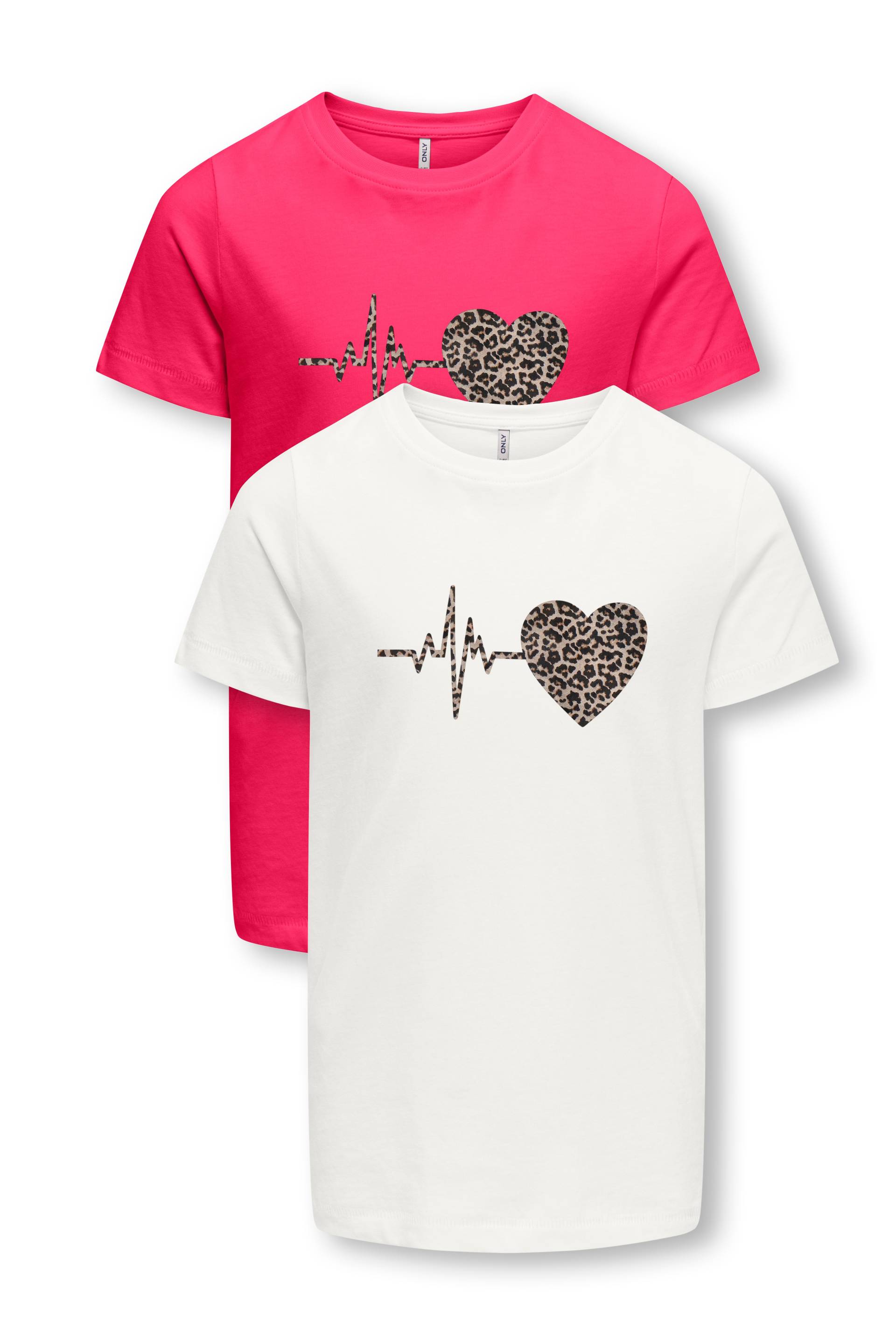 KIDS ONLY T-Shirt »KOGCONNIE S/S AOP LEO TOP JRS 2-PACK«, (Packung, 2er-Pack) KIDS ONLY T-Shirt »KOGCONNIE S/S AOP LEO TOP JRS 2-PACK«, (Packung, 2er-Pack) von KIDS ONLY