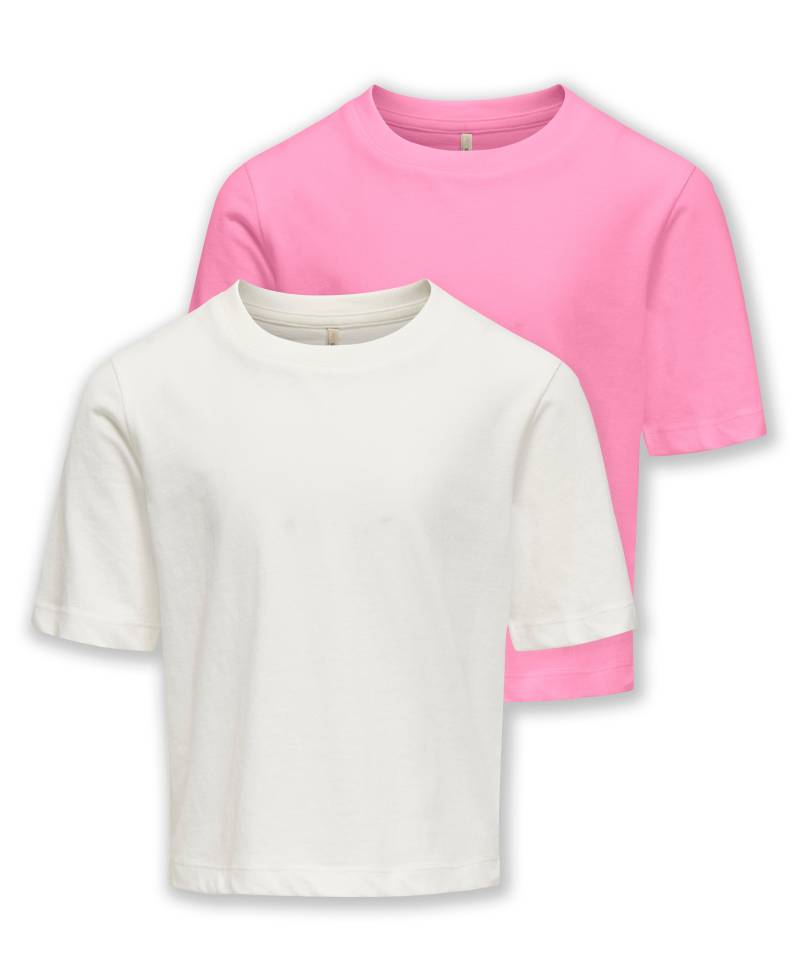 KIDS ONLY T-Shirt »KOGREX S/S TOP JRS 2-PACK«, (Packung, 2er-Pack) von KIDS ONLY