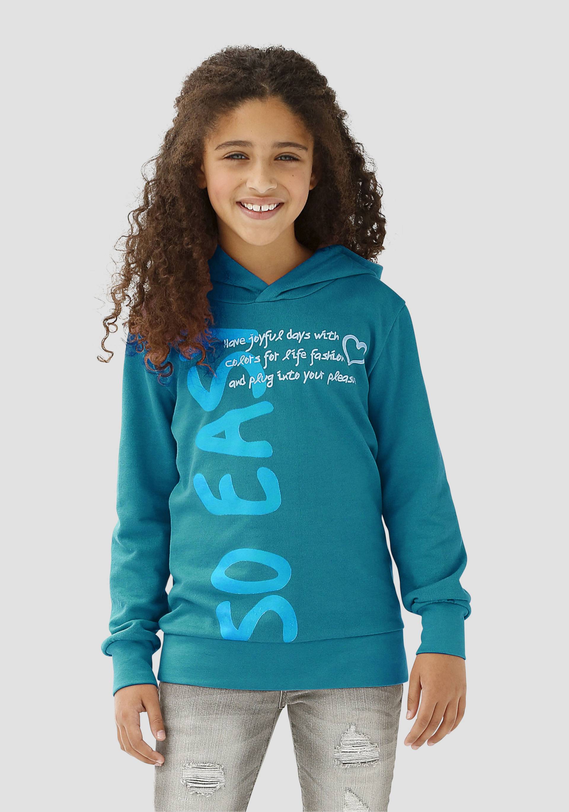 KIDSWORLD Kapuzenshirt »SO EASY - Print« von KIDSWORLD