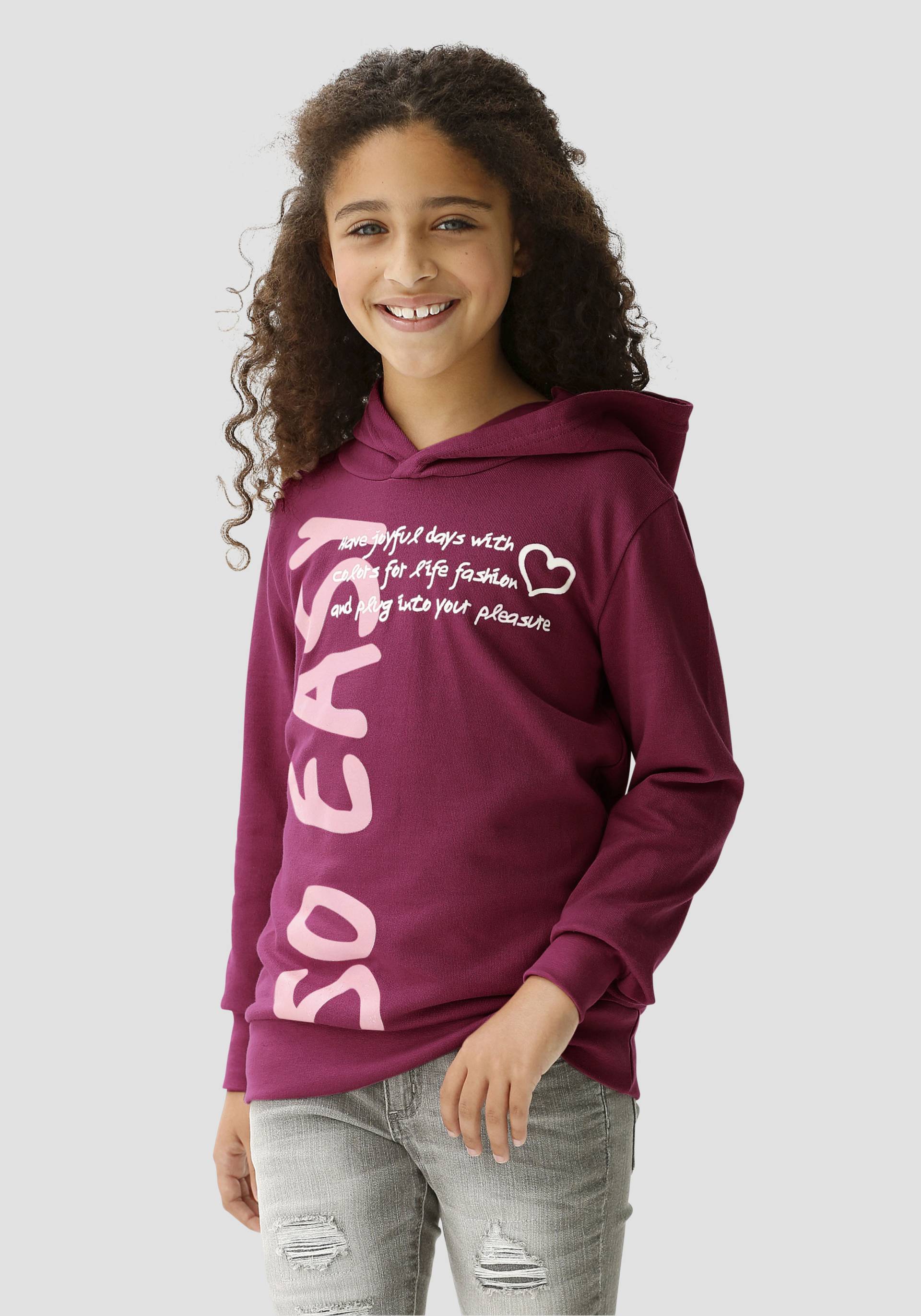 KIDSWORLD Kapuzenshirt »SO EASY - Print« von KIDSWORLD