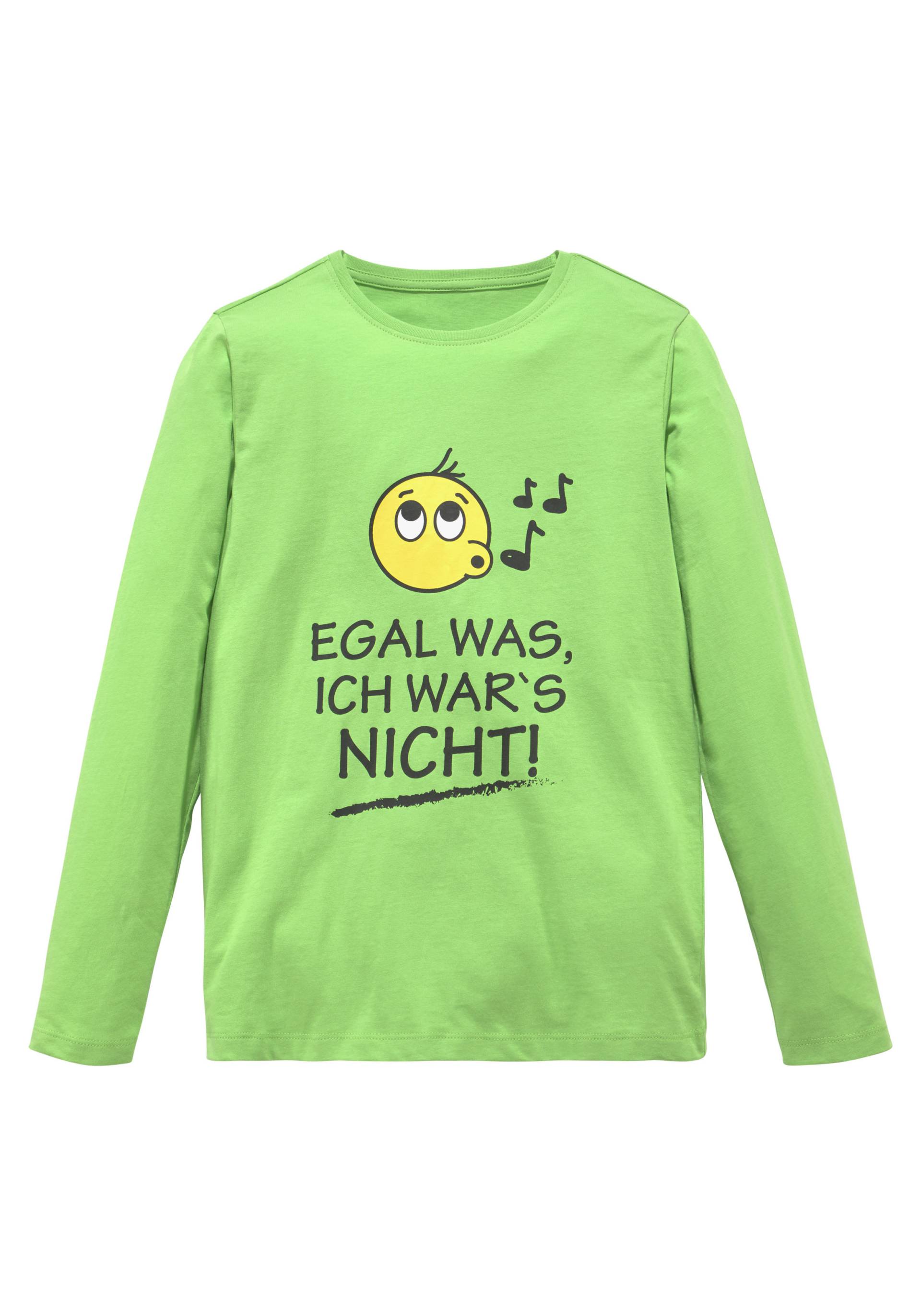 KIDSWORLD Langarmshirt »EGAL WAS, ICH WAR'S NICHT!« von KIDSWORLD